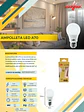 Ampolleta LED A70 Elfa - 14W (Equivale a 150W) Luz Cálida 3000K - Miniatura 3
