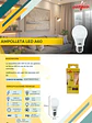 Ampolleta LED A60 Elfa - 11W (Equivale a 100W) Luz Cálida - Miniatura 3