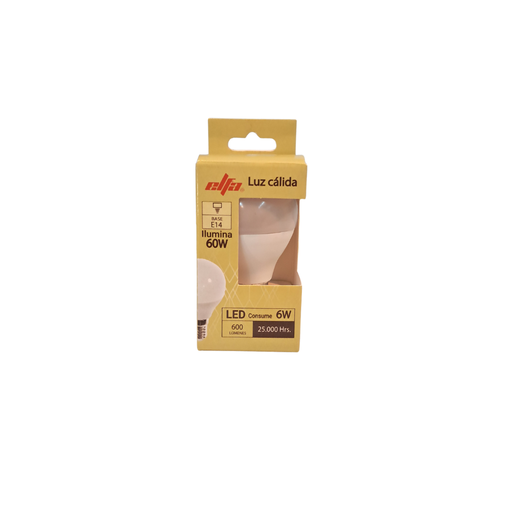 AMPOLLETA LED G45 E14 6W LC 2