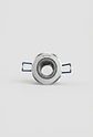 Mini Spot Embutido MR11 8cm Aluminio Gris Orientable 30 Grados Soporte Para Dicróico Ultra Delgado 4cm - Miniatura 1