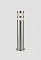 Lampara de  Exterior IP44 Acero Inoxidable 12LED Doble Nivel 51cm 220V Directo Para Sendero Jardín Terraza - Miniatura 1