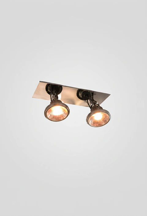 LAMP TECHO SP DL 60372C 2L PL AR111 ELFA