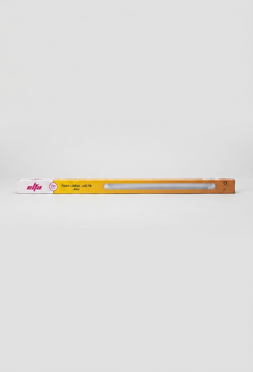 TUBO LINEAL LED T8 18w 1200MM 3000k ALU 1