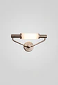 Aplique Muro Vidrio Satinado R7S 30cm - Luz Difusa - 220V - Gran Formato - Miniatura 1