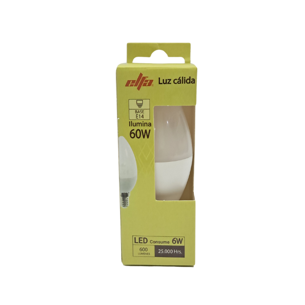 Ampolleta LED VELA 35 6W LC 2