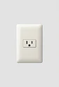 Enchufe Simple 10A Blanco Brillante Empotrable Monofocal - Miniatura 1