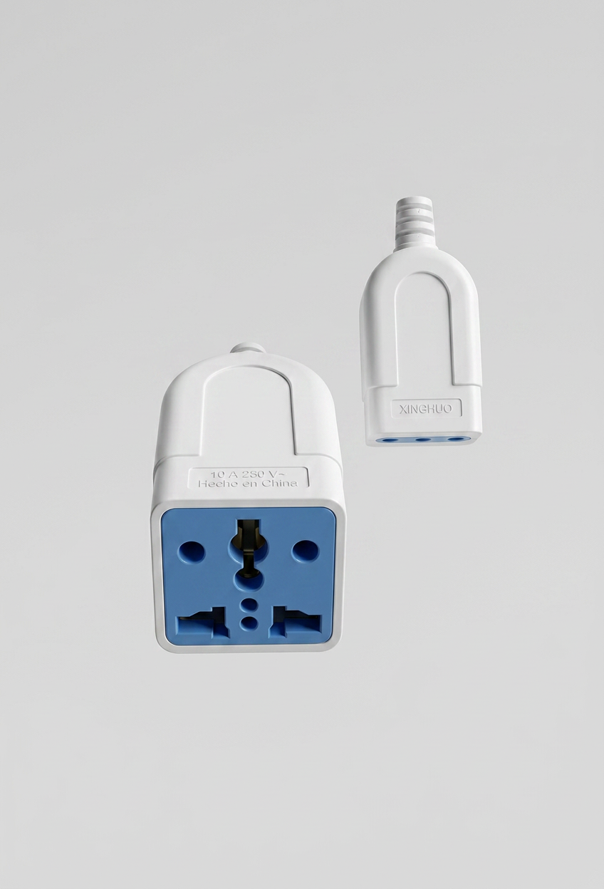 ENCHUFE HEMBRA 10A 250V BLANCO 1