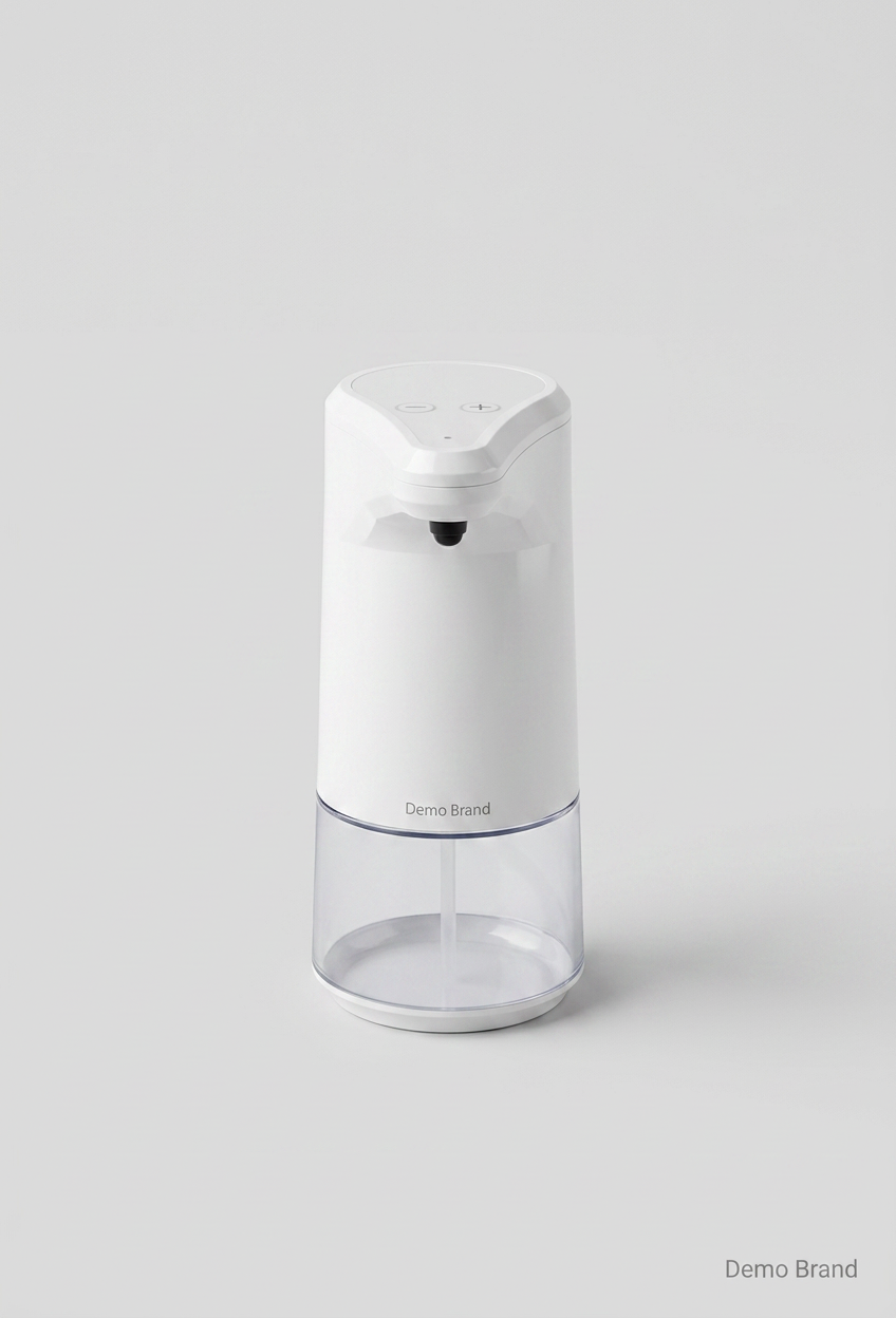 DISPENSADOR AUTOMATICO DE JABON TIPO GEL 360ML 1
