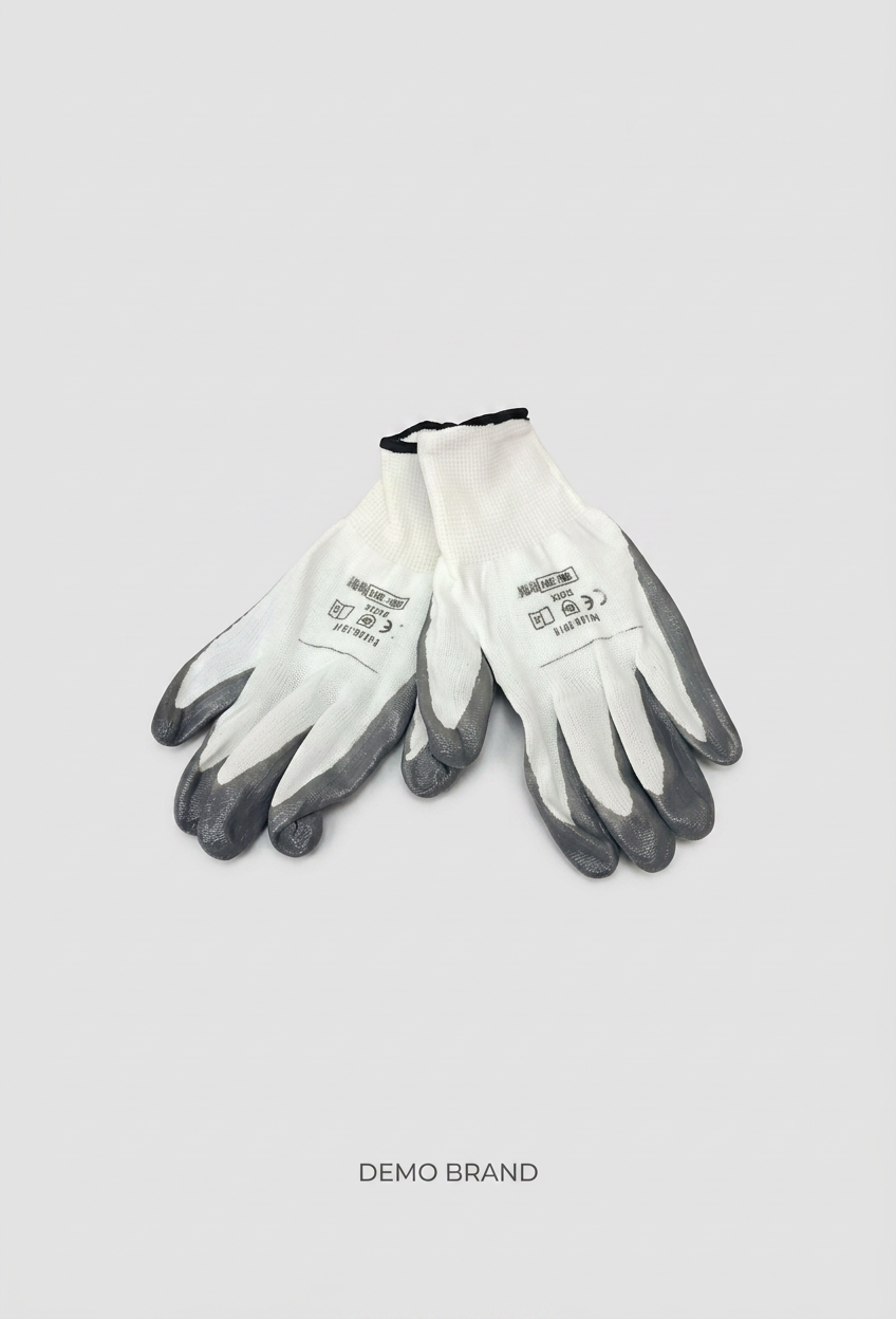 GUANTE DE TRABAJO BLANCO 8 1