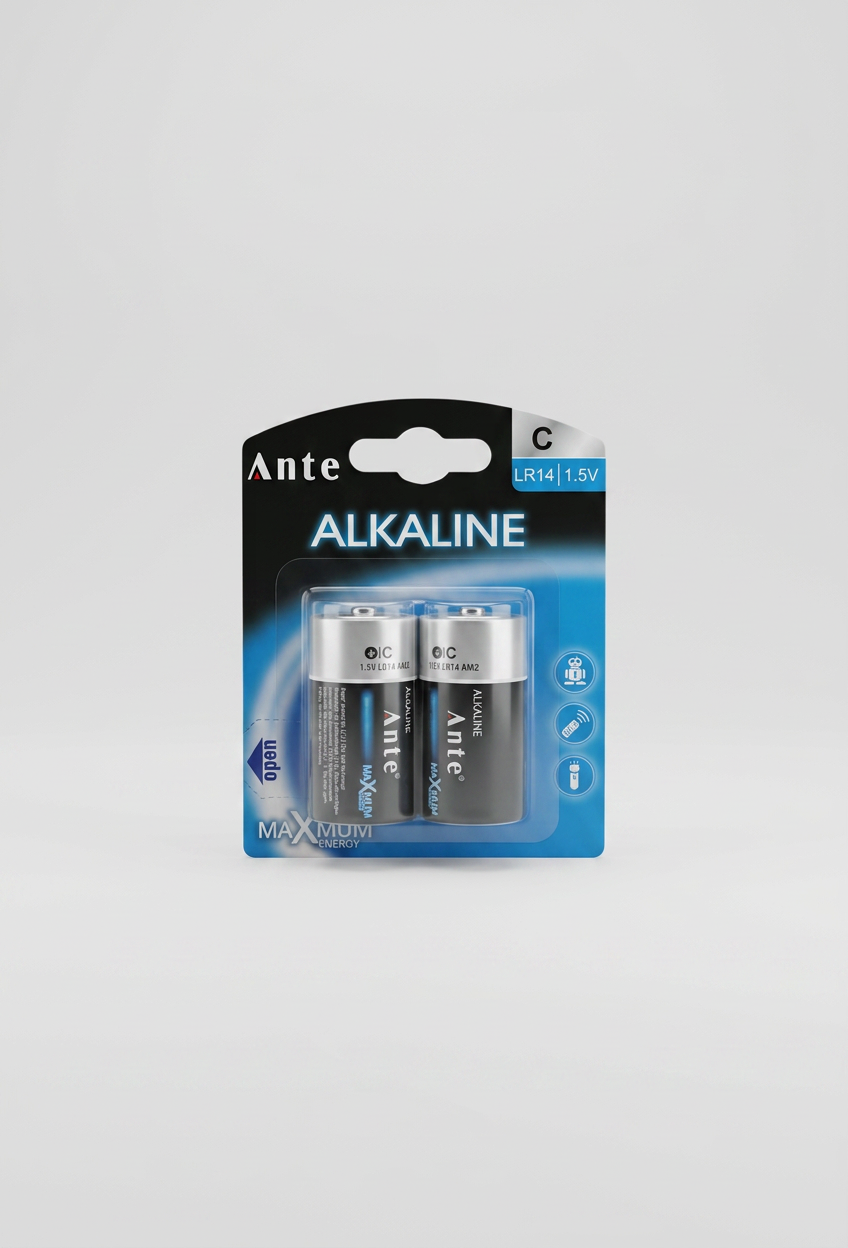 ALKALINE 2xC  ANTE 1