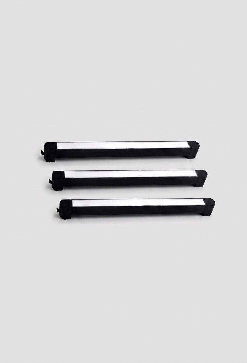Pack de 3 Focos LED Riel Lineal Elfa - 10W (Equivale a 100W) Luz Neutra 4000K con Riel 1