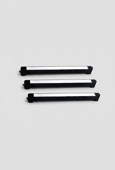 Pack de 3 Focos LED Riel Lineal Elfa - 10W (Equivale a 100W) Luz Neutra 4000K con Riel