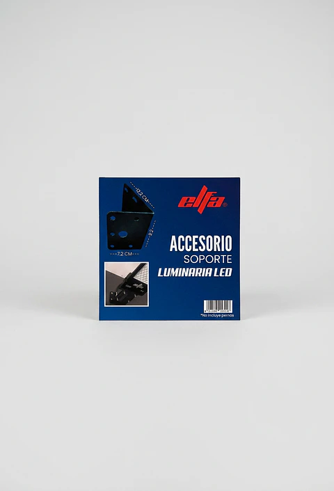 Soporte de Montaje para Luminaria LED Elfa - Accesorio de Fijación de Alta Resistencia