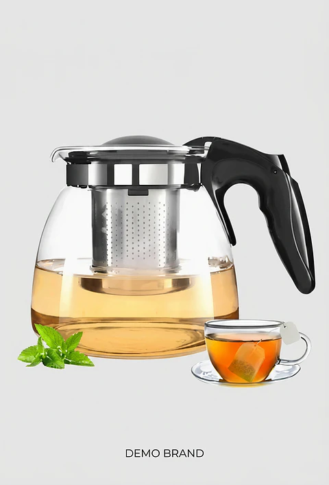 TETERA  VIDRIO 900ML