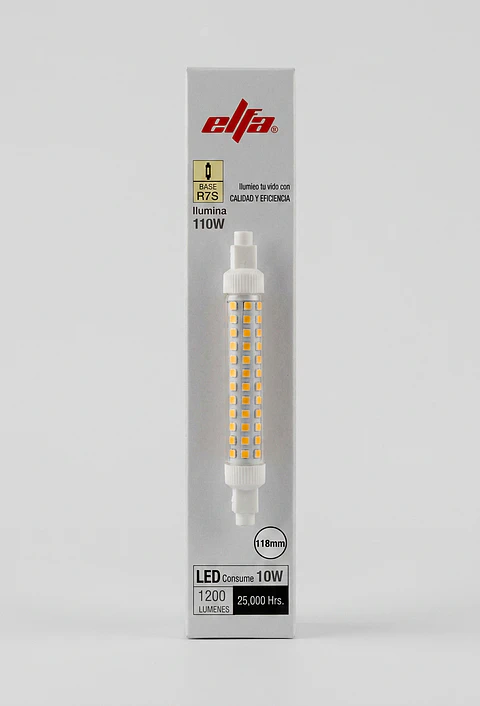 Ampolleta LED Lineal R7S 10W Luz Día