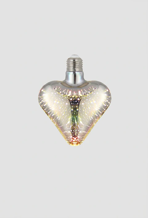 AMPOLLETA DECO CORAZON RGB  3W