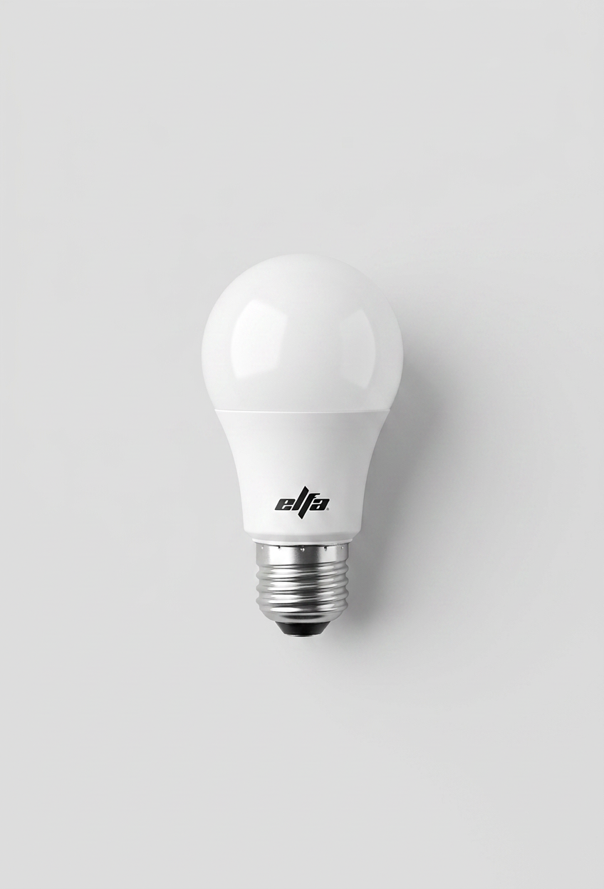 Ampolleta LED A60 Elfa - 9W (Equivale a 100W) Luz Día 6000K 1