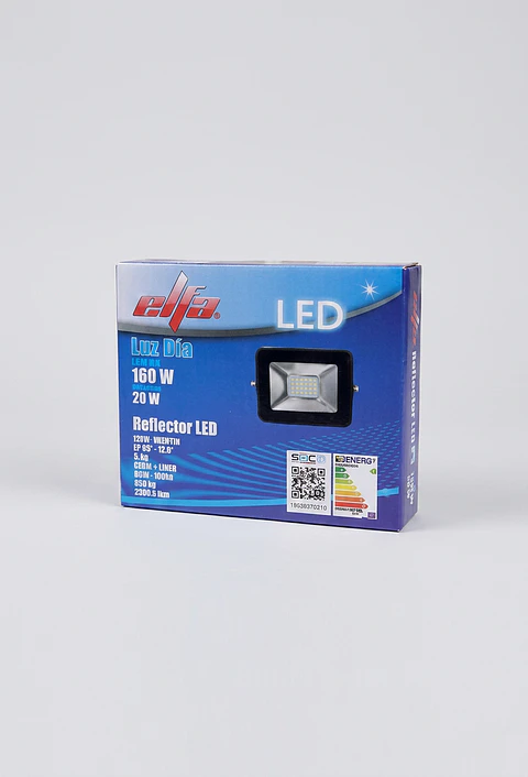 Reflector LED 20W Sensor PIR Elfa 2000lm 6500K IP65 Exterior SEC 9x11cm
