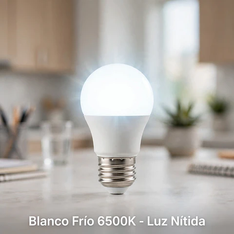Ampolleta LED A60 de 7W Dimerizable (Soquete E27 / Luz Día 6000K)