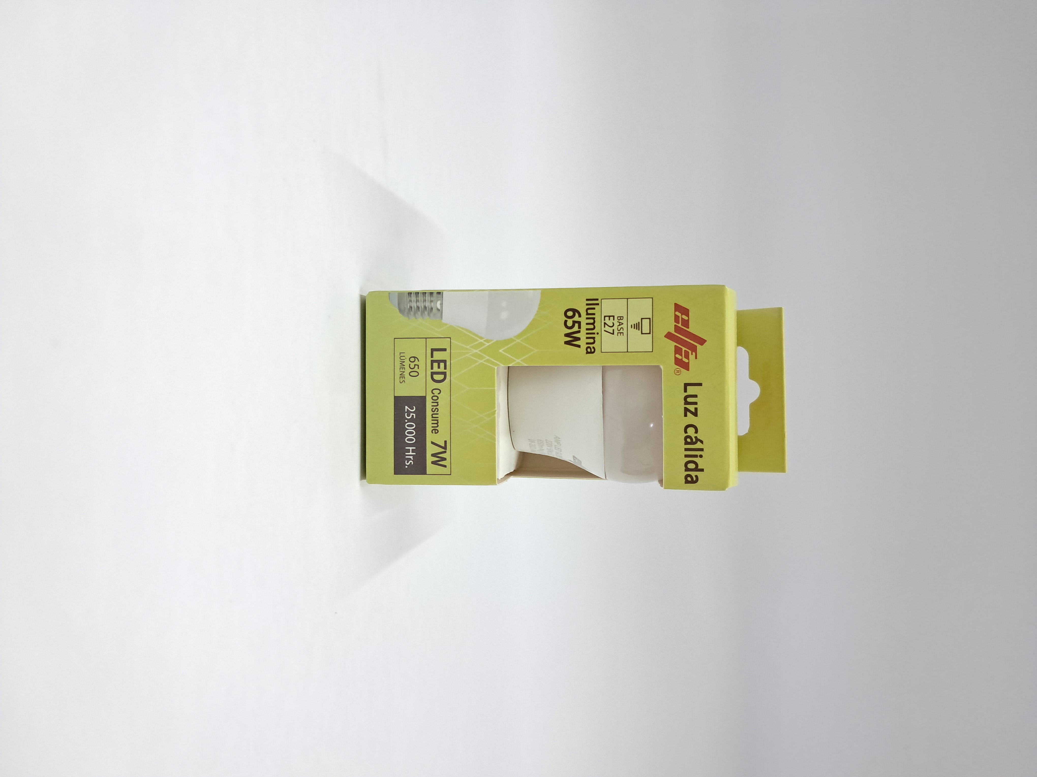 Ampolleta LED A60 de 6W Dimerizable E27 Luz Cálida 3000K 2