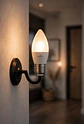 Ampolleta LED Vela 35A 6W Luz Cálida Soquete E14 - Miniatura 3