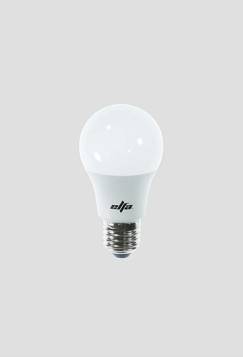 Ampolleta LED A60 11W E27 Elfa - 1050 Lúmenes Luz Fría 6000K - Equivale 100W - SEC