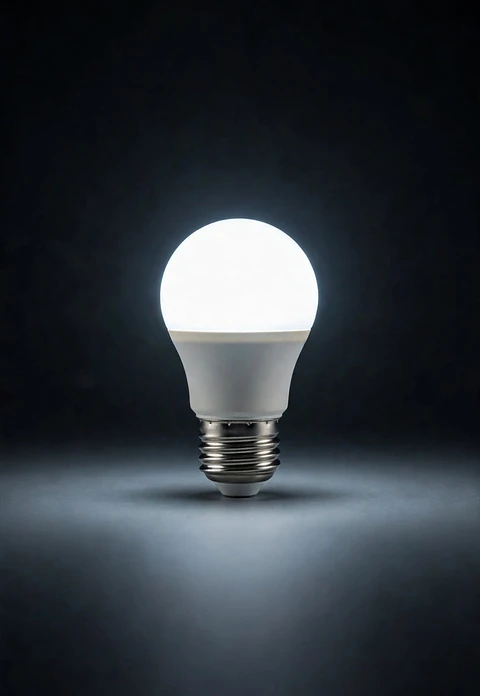 Ampolleta LED A60 11W E27 Elfa - 1050 Lúmenes Luz Fría 6000K - Equivale 100W - SEC