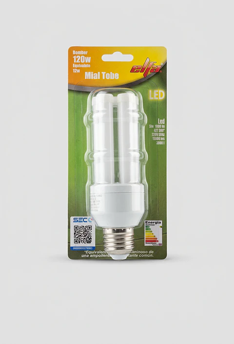 Ampolleta LED Mini Tubo 13W Luz Cálida 3000K
