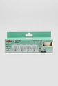 Pack 4 Ampolletas Led Gu10 7W Luz Fría 6000K 600lm Dicroico Elfa Sec - Miniatura 2
