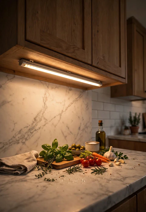 Tubo LED T8 18W 120cm 3000K Cálido 220V Directo Sin Balasto Aluminio Para Oficina Bodega Cocina