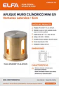 Aplique Muro Cilíndrico Mini G9 Aluminio 6cm Ventanas Laterales Para Pasillo Baño Hotel - Miniatura 3