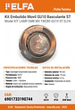 Kit Embutido Móvil GU10 Foco Orientable Basculante Para Acento Retail Oficina - Miniatura 4