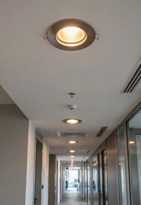 Lampara Embutida R80 E27 1 Luz Foco Techo Empotrable ST 220V 13x13x13cm
