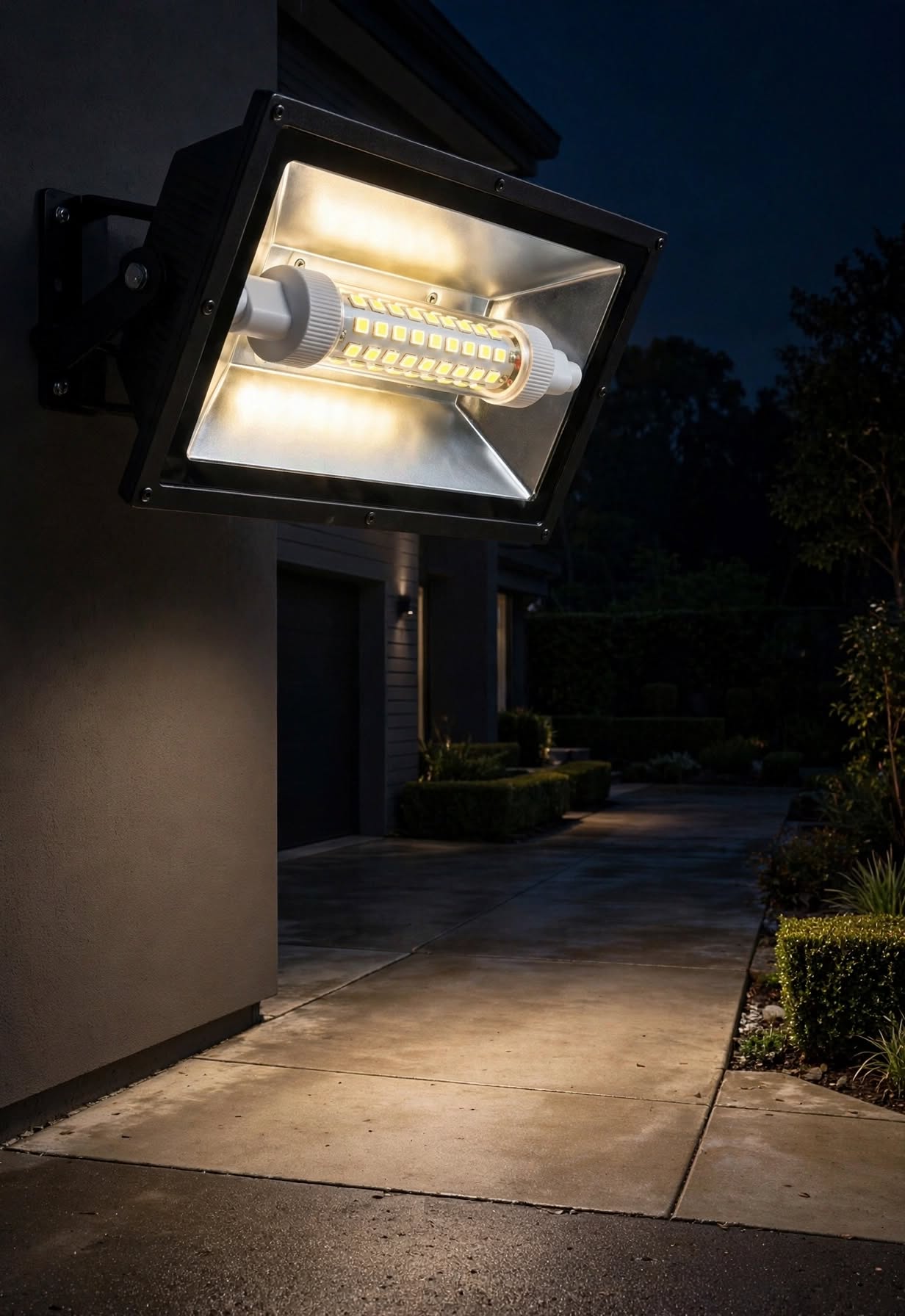 Ampolleta LED Lineal R7S 10W Luz Día 6500K Elfa 1200lm 118x16mm Para Foco Exterior 4