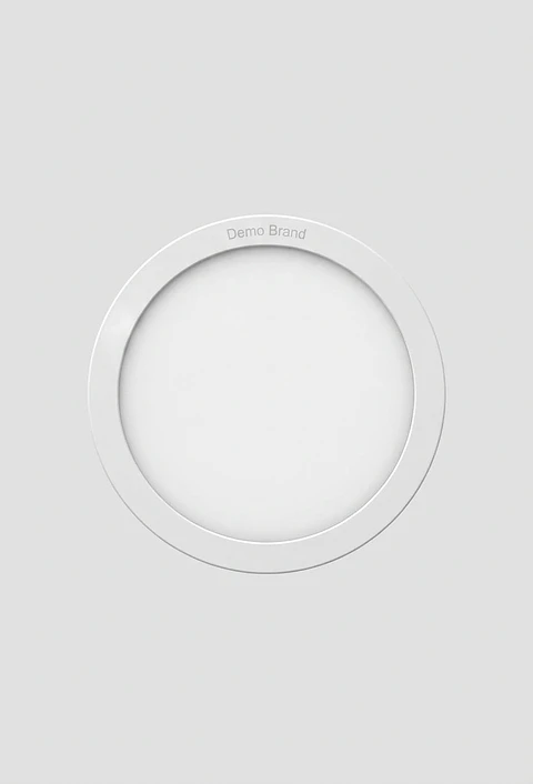 Panel LED Embutido Redondo 6W Luz Día 6000K Elfa 27cm 480LM A Ras ECO