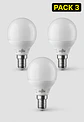 Pack 3 Ampolletas LED G45 E14 6W Luz Cálida 3000K 600lm Elfa - Gota Velador - Miniatura 1