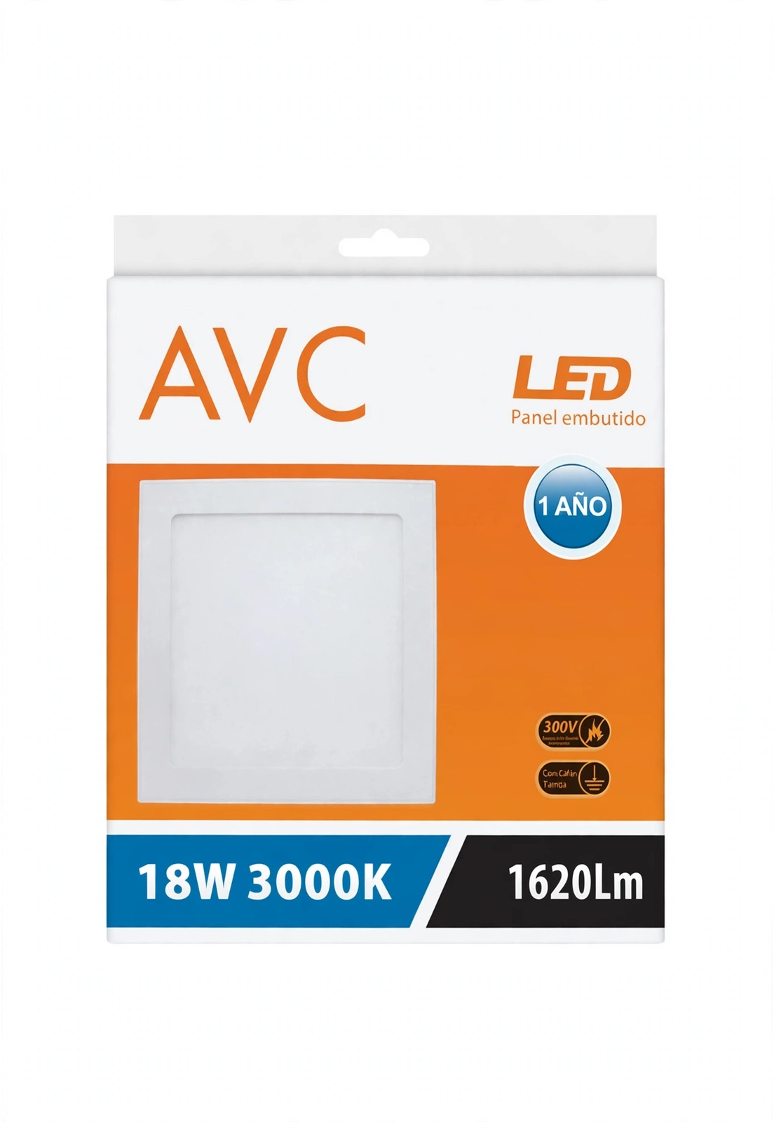 FOCO EMBUT REDOND 18W  Luz Calido 2