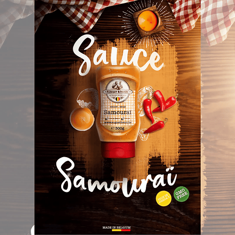 SALSA SAMOURAI DE 280gr