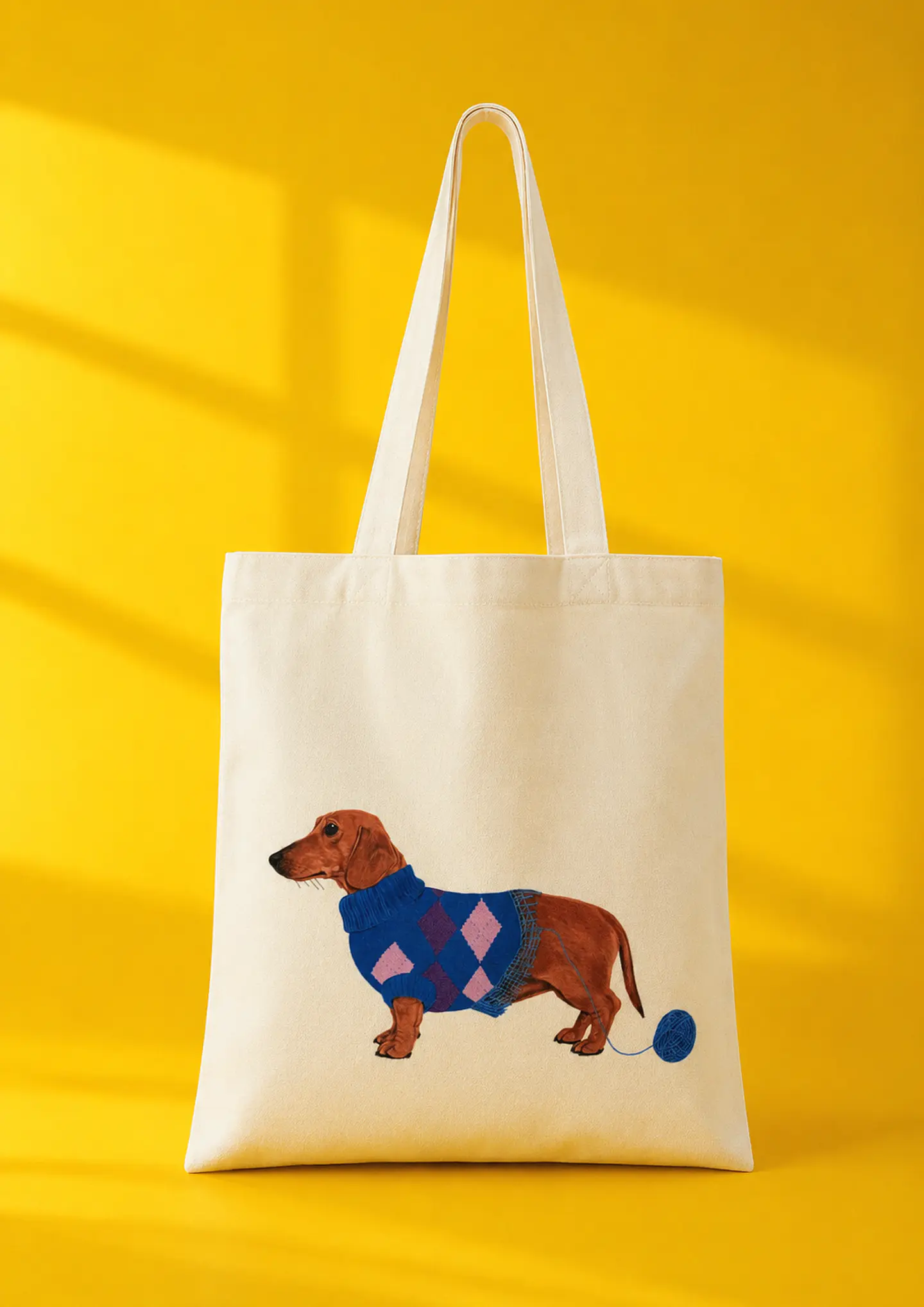 Totebag Perro Salchicha 1