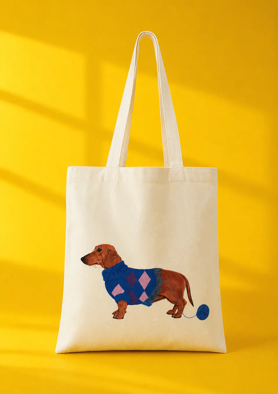 Totebag Perro Salchicha 1