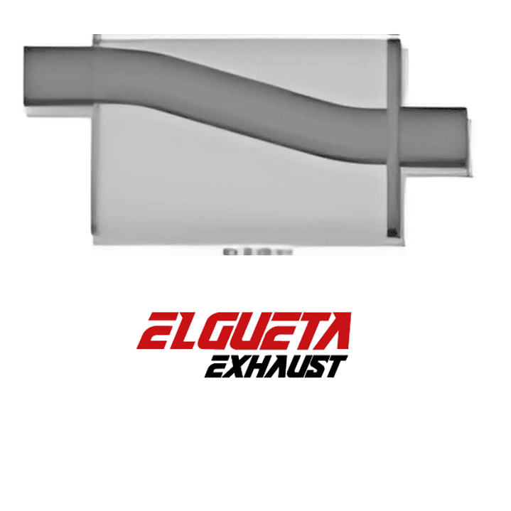 SILENCIADOR DE ALTO FLUJO OVALADO 2