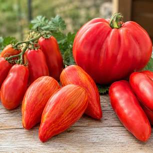 Pack de Semillas de Tomates para Salsa y Conservas – 4 Variedades