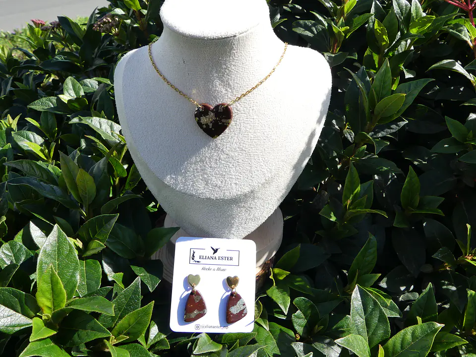 Conjunto Corazón Chocolate 1