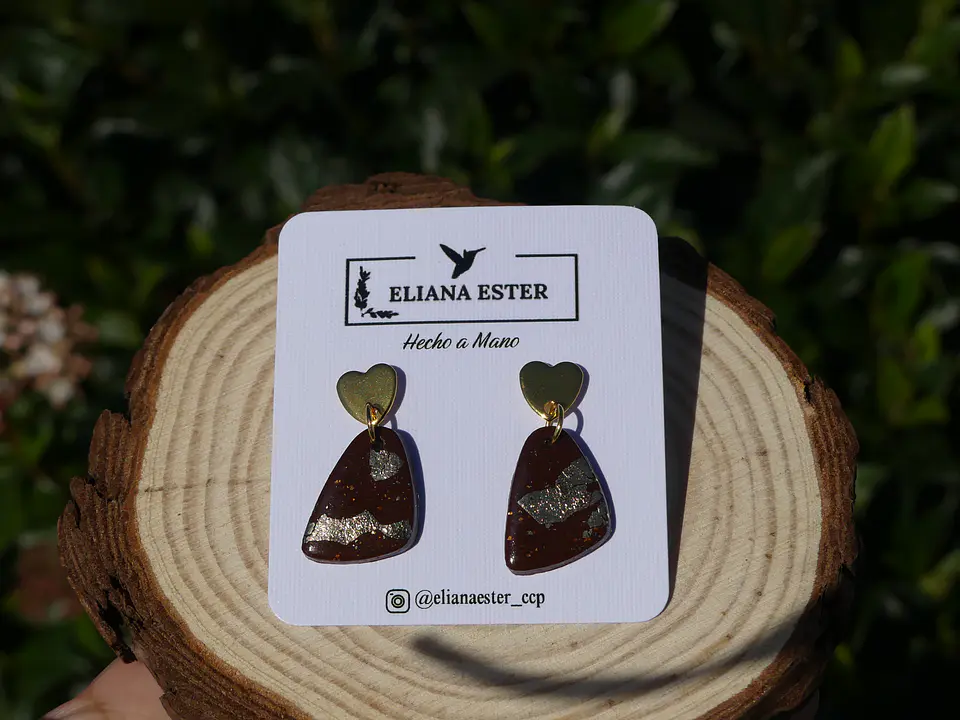 Conjunto Corazón Chocolate 4