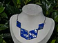 Conjunto Geométrico Azul Plateado - Miniatura 3