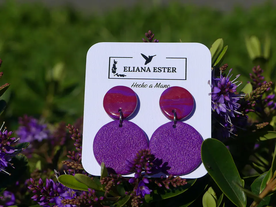 Doble Círculo Petit Violeta 1