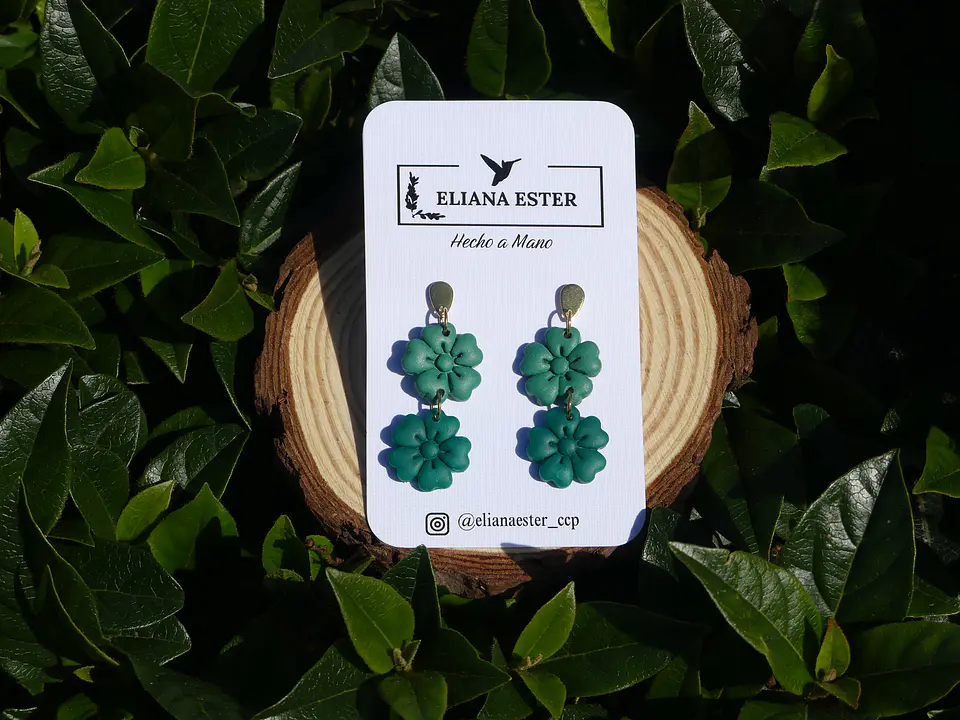 Doble Flor Verde Menta 1