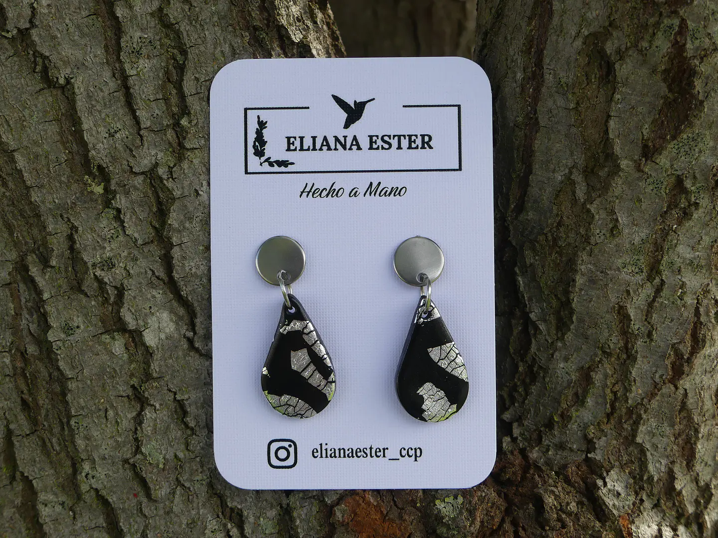 Gota Black Plateada 1