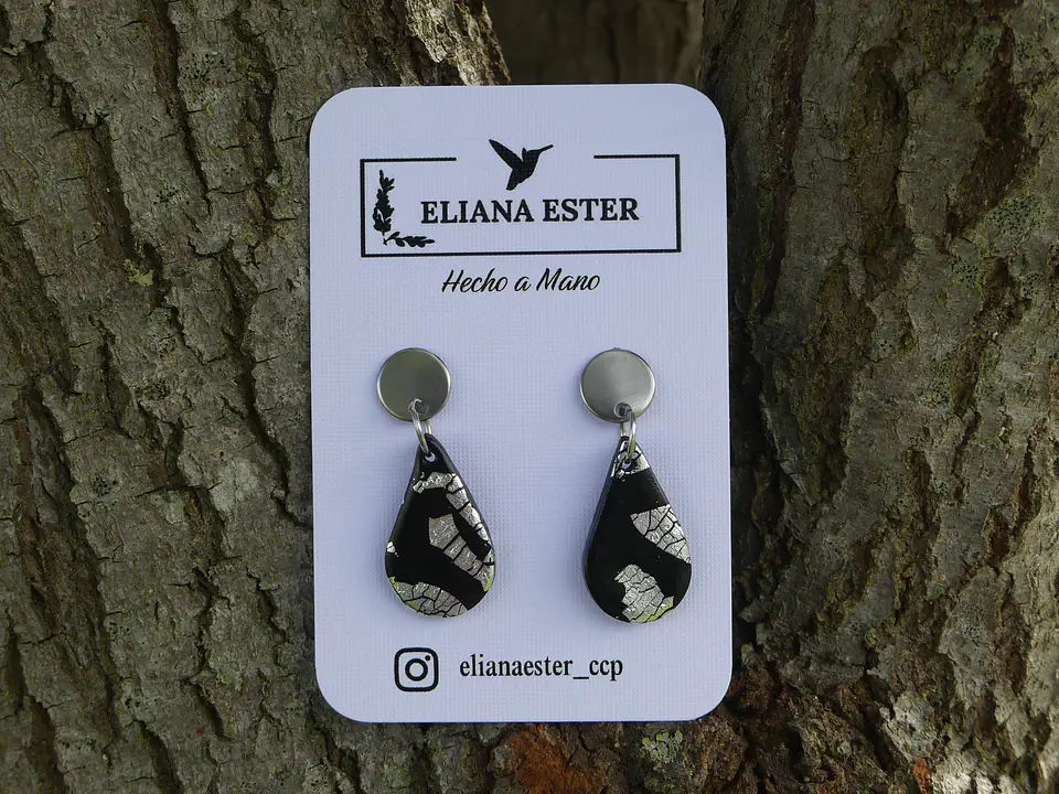 Gota Black Plateada 1
