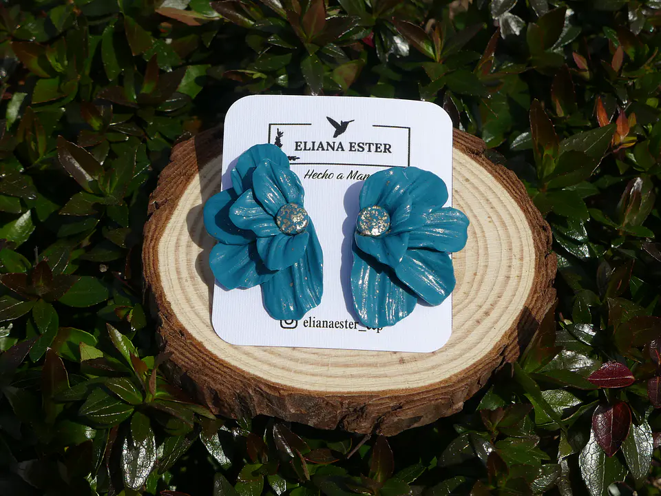 Flores Turquesa 1